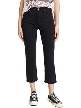 Stylish High-Waisted Crop Jeans for Women | Trendy Denim, Perfect Fit, Casual